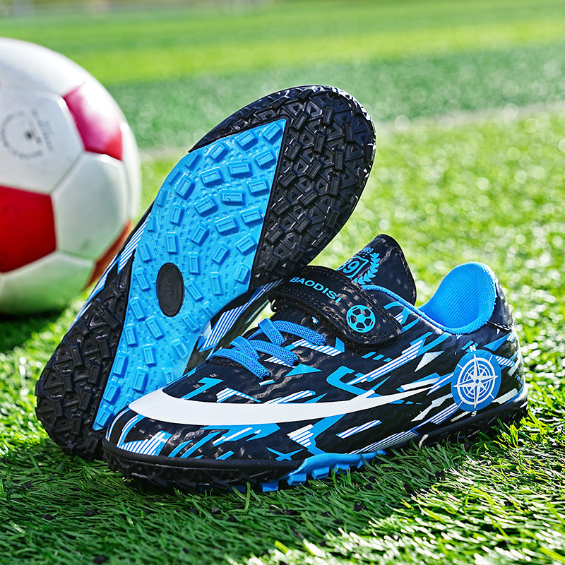Kids' Velcro Spike Soccer Shoes