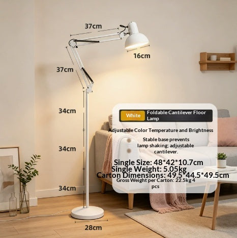 Lampadaire LED avec fixation de la lumière de cadre de fer à réglage à distance