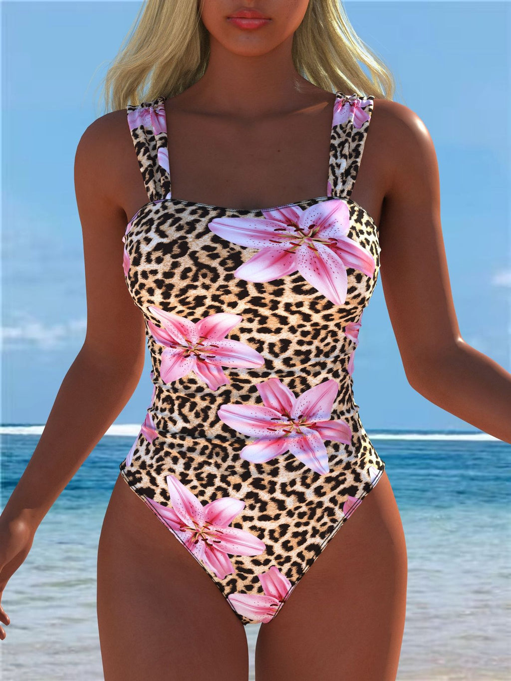Maillot de bain en une seule pièce pour femmes