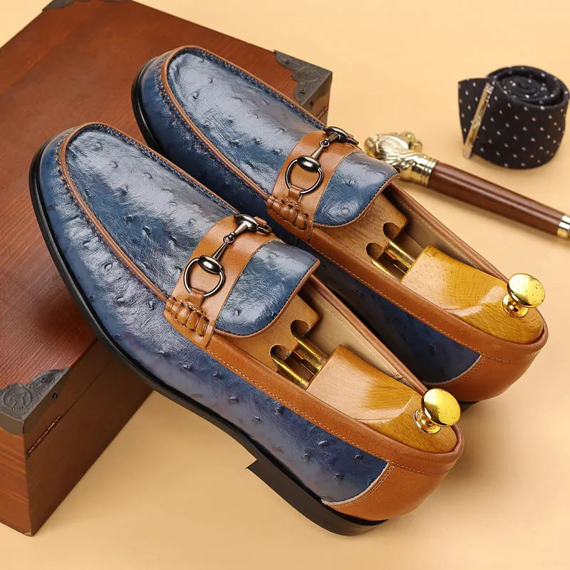 Chaussures en cuir pour hommes de style britannique