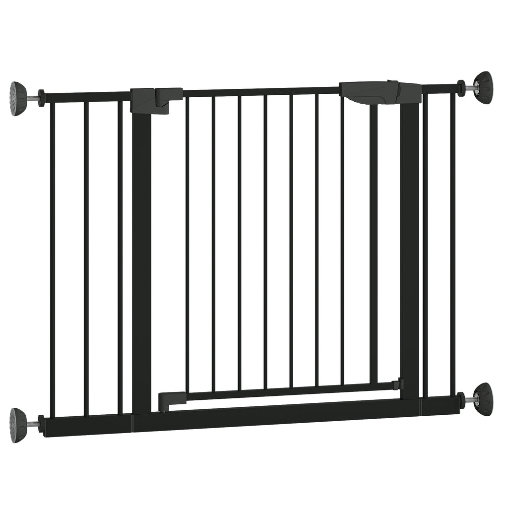 29,5-45,3" Wide Baby Gate avec protecteur mural pour escaliers