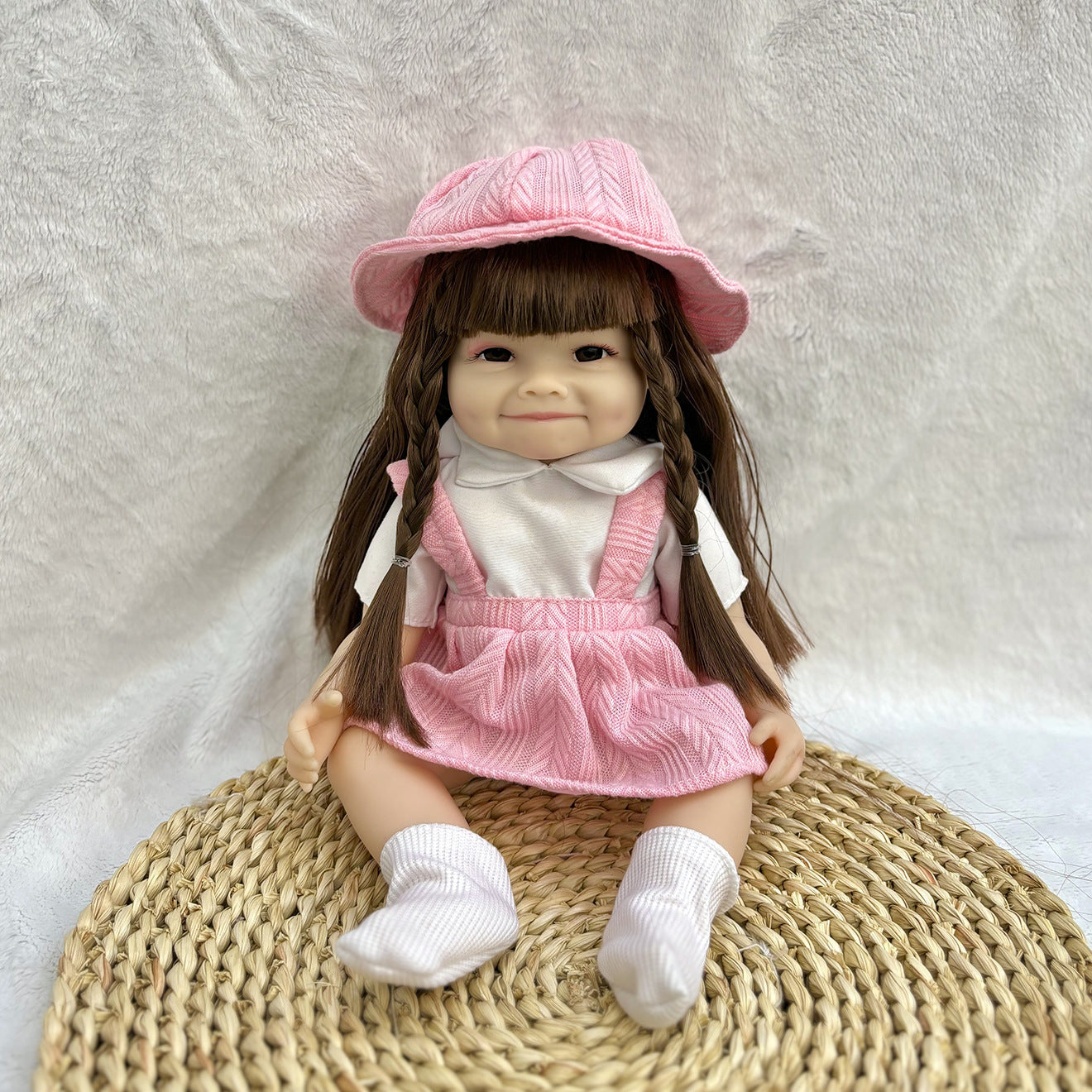En stock 30 Cm réel jouet de poupée bébé fille