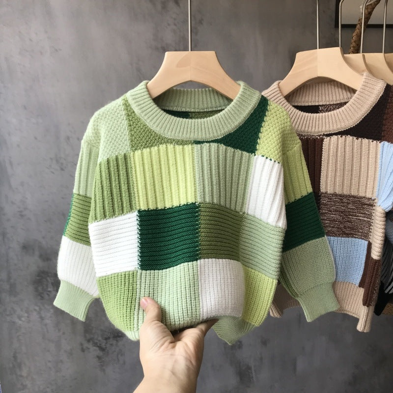 Garçons T-shirt de bas en peluche pour enfants