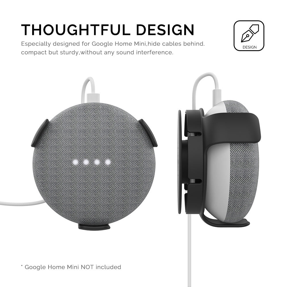 Support mural portable pour haut-parleurs intelligents
