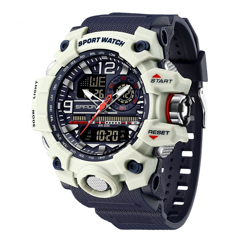 Tendance Multi-fonctionnel Sports Lumineux montre étudiante en plein air