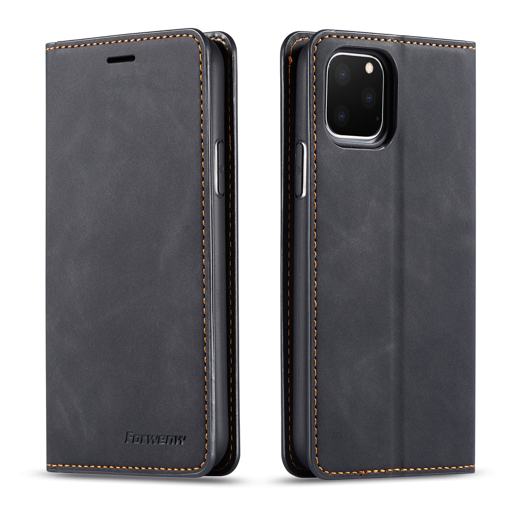 Magnetic Flip Retro Card Wallet Mobile Phone Holster