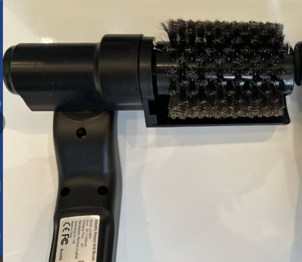 Brosse électrique pour barbecue pour le nettoyage de graisse lourde et Grime de grille Grates