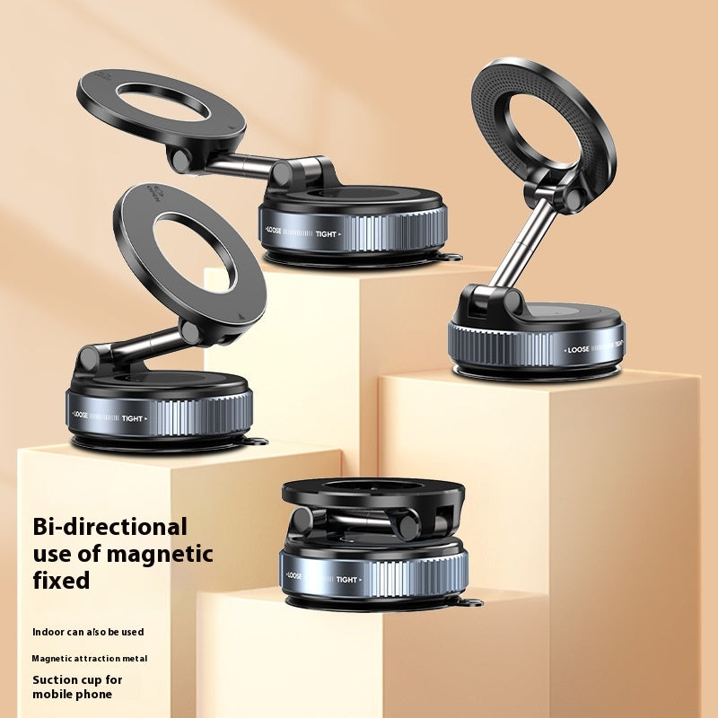 Vacuum Rotational Magnetic Car Phone Mount