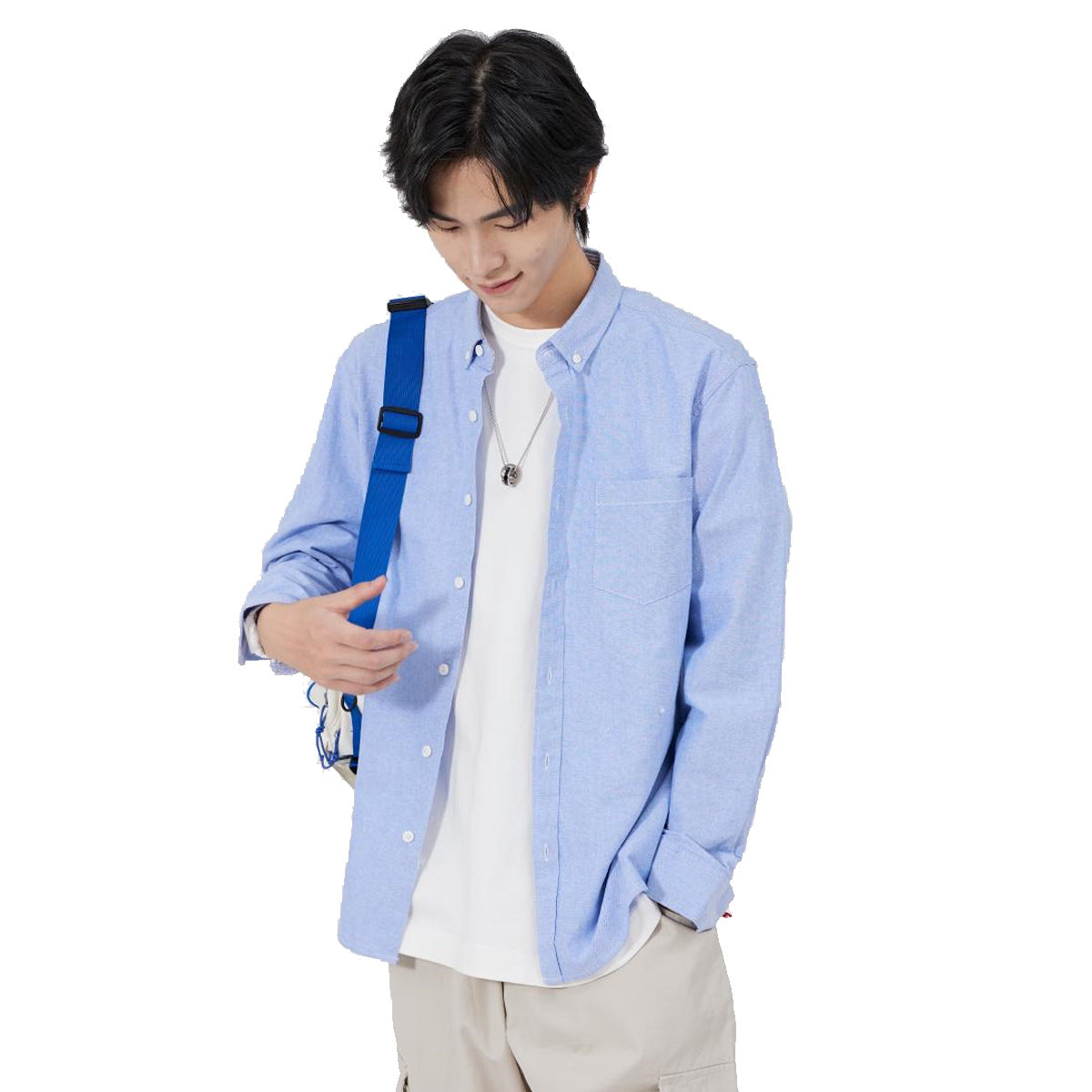 Hommes à manches longues à manches longues Veste-shirt