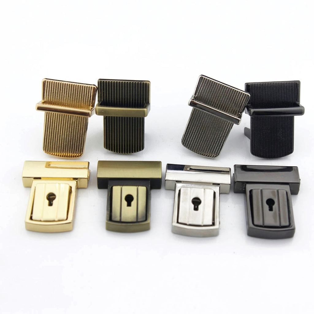 Light Gold Silver Gun Black Lock Box and Bag Hardware Accessoires Mortise Lock