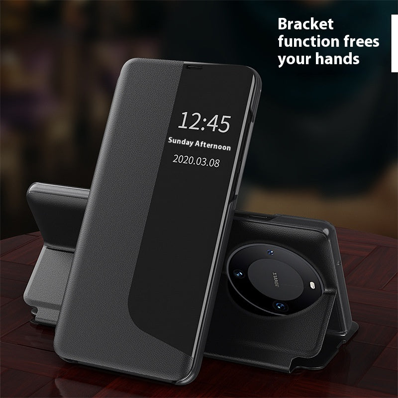 Fenêtre latérale Luminaire magnétique et résistant à la chute Bracket Case téléphone