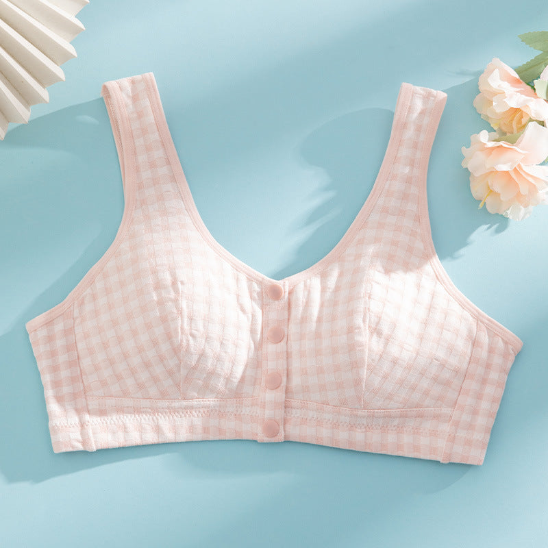 Soutien-gorge en coton pour femmes d'âge moyen