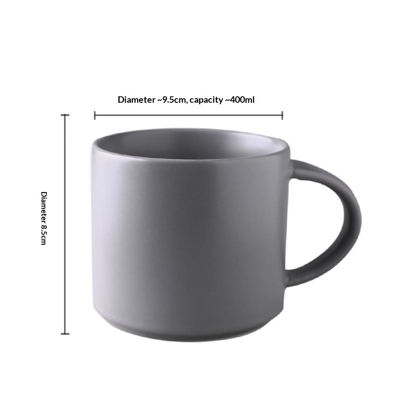 En stock Couple tasses en céramique avec logos personnalisés