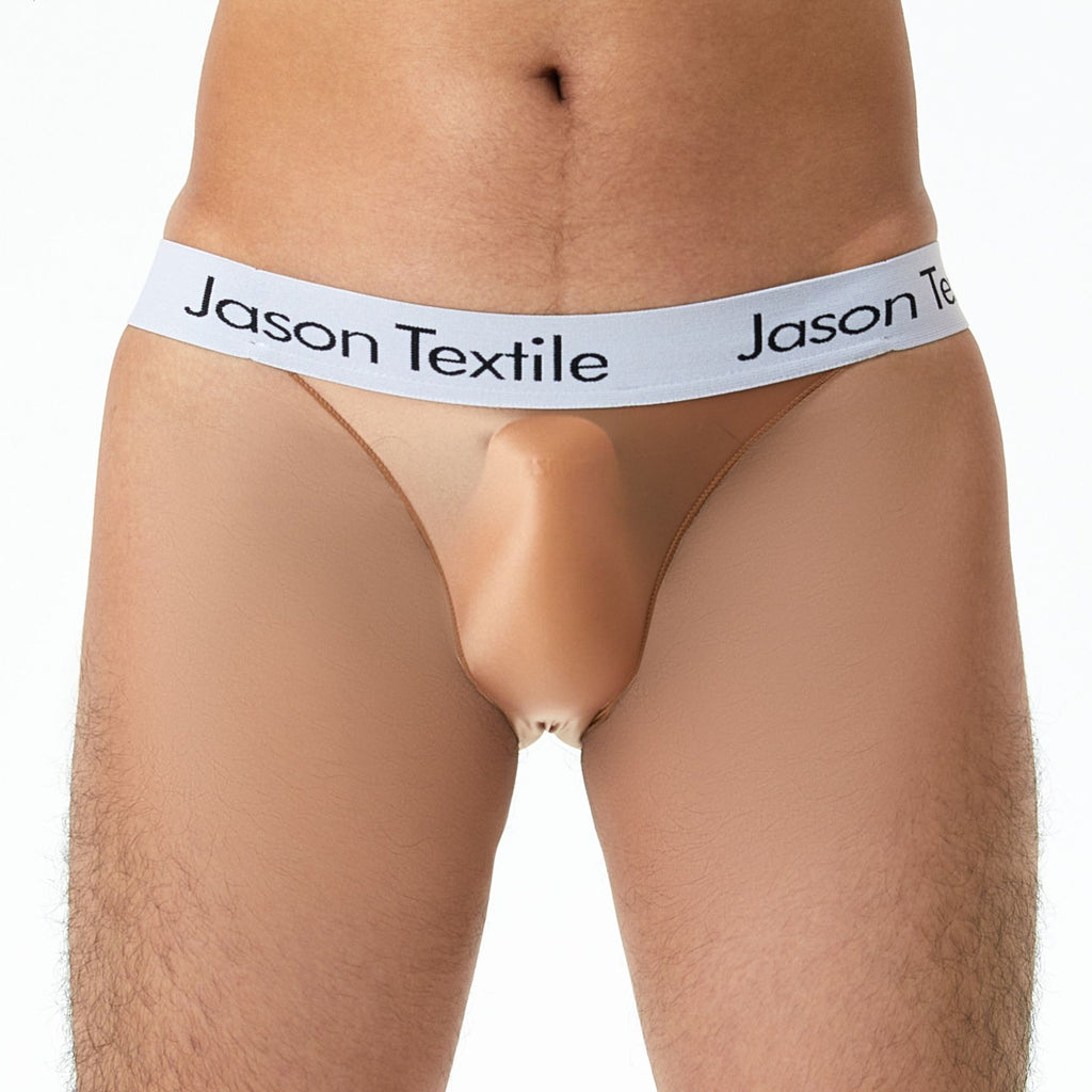 Slip soyeux mince et transparent