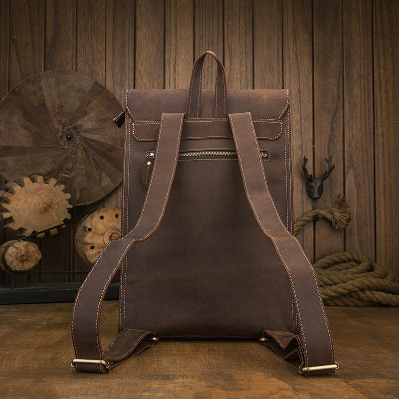 Cuir véritable Angleterre style sac de voyage occasionnel pour hommes