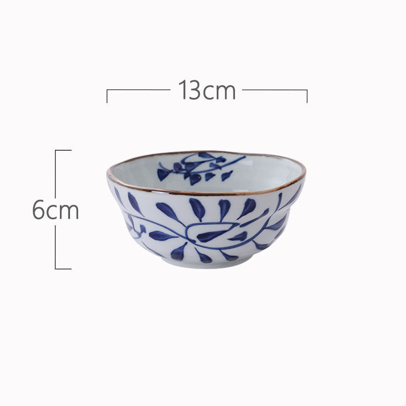 Créative Underglaze Color Tableware Ménage Dessert Ramen Bowl