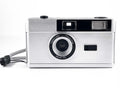 Retro 35MM Film Camera with Flashing Light