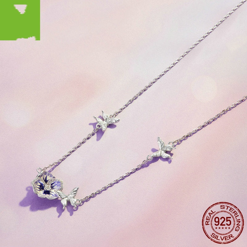Collier original de fleurs de Yin Ziyun pour femmes