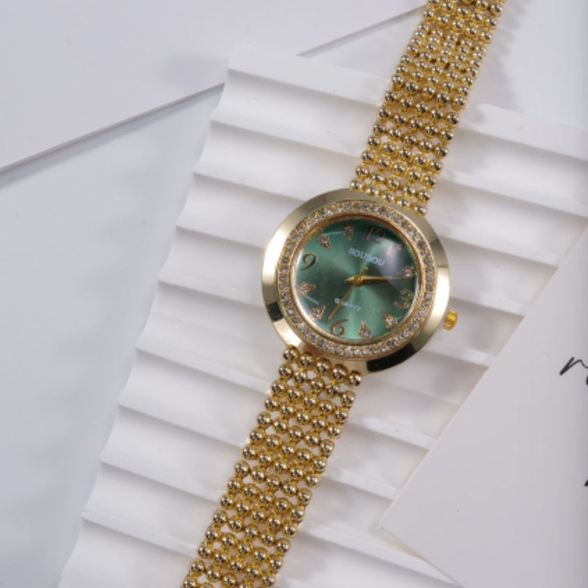 Ceinture en acier pour femmes Quartz Sports Watch