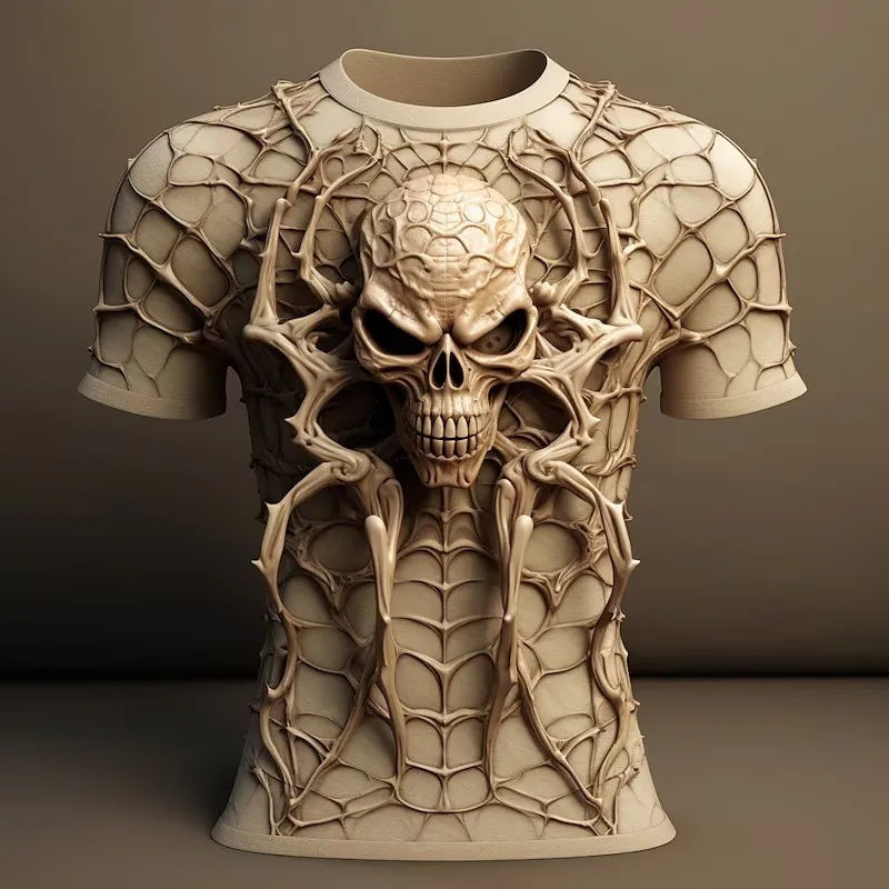 T-shirt imprimé 3D Hip Hop 3D pour homme