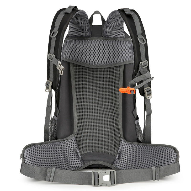 Randonnée en plein air Sac à dos de randonnée Nylon Imperméable Grande Capacité Multifonction Bracket