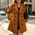 Women's Elegant Double-Breasted Coat