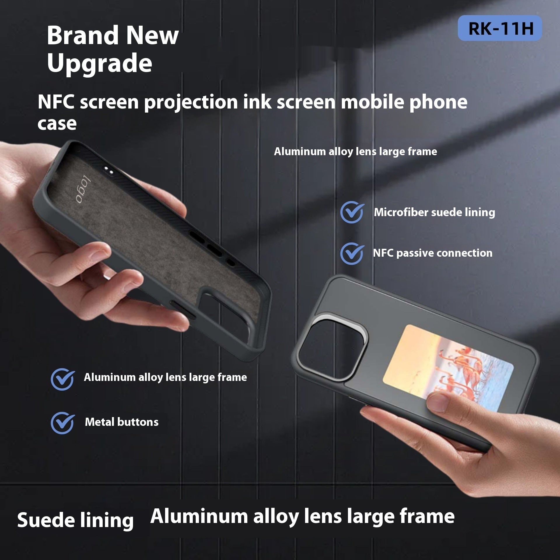Écran de projection de téléphone mobile à évier électronique