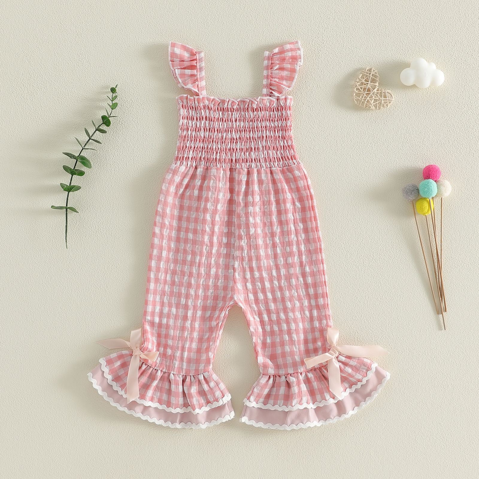 Robe de saut sans manches avec pantalons évasés