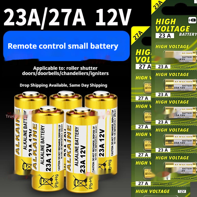 A23 12V L1028 Alcaline 12V 23A Batterie pour les télécommandes Doorbell