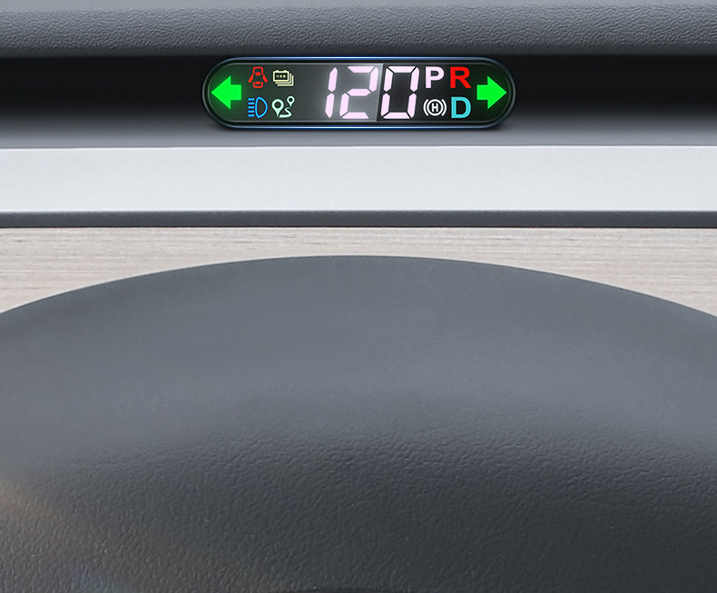 Air Meter Speed Sous-écran Panneau de bord Têtes vers le haut Affichage