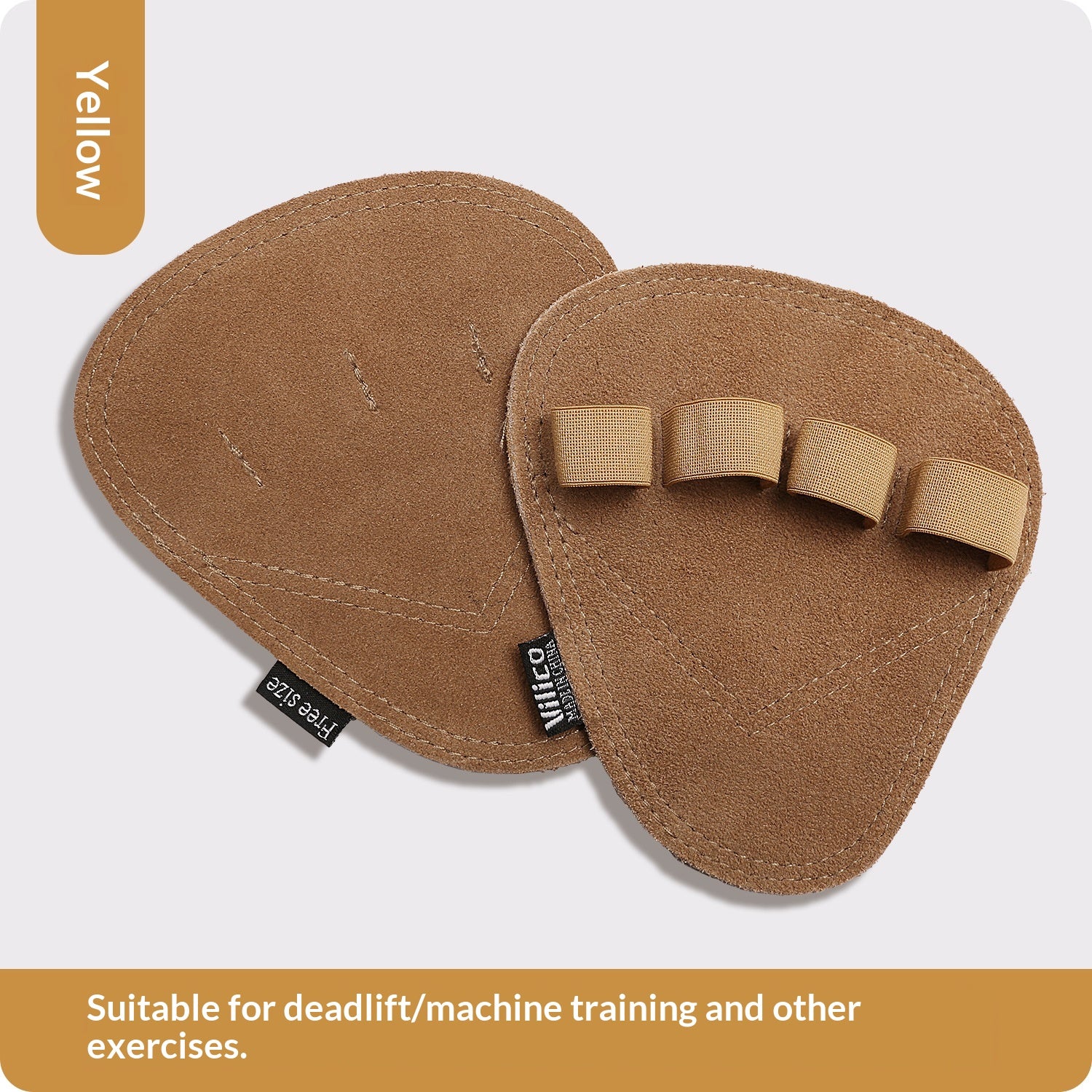 Fitness anti-dérapant Palm garde avec gants de soutien à quatre doigts