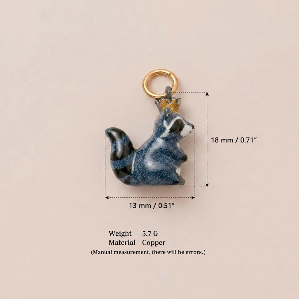 Petit Animal Série DIY Accessoires Pendentif à huile drippée