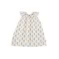 Robe brodée florale sans manches pour filles