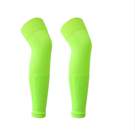 Chaussettes de soccer avec garde-jambes pour l'automne et l'hiver
