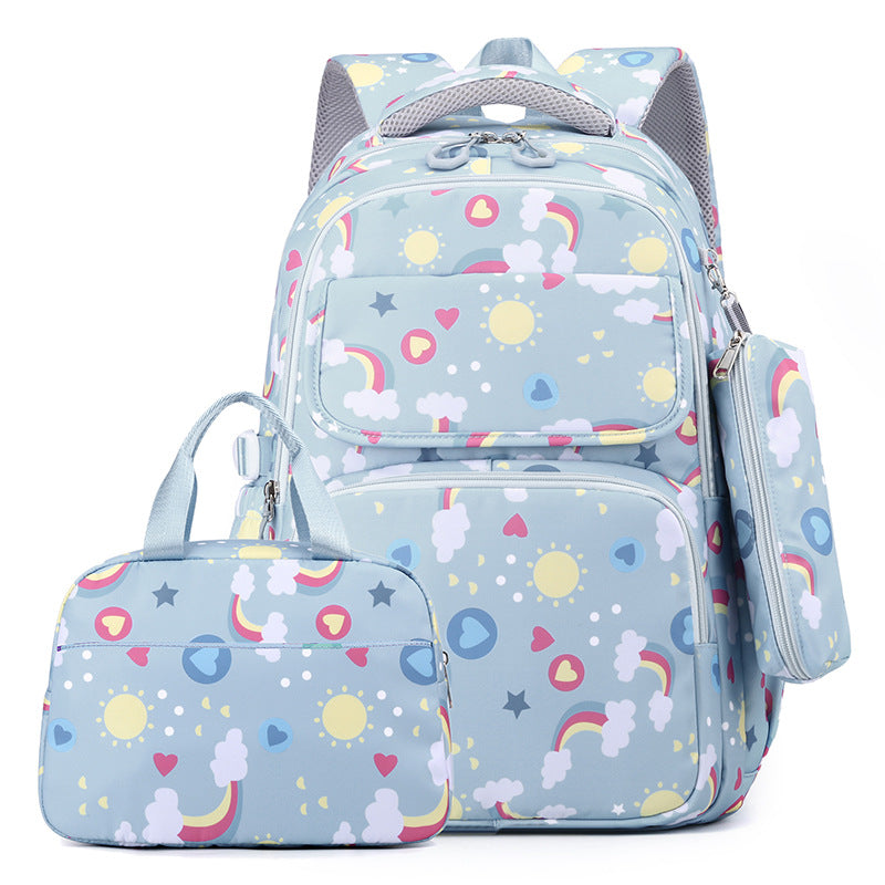 Ensemble de sacs d'école pour étudiants de grande capacité à protection arrière