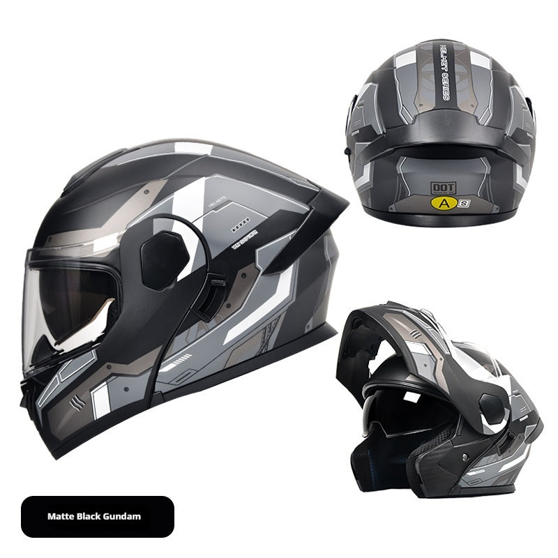 Casque de sécurité de moto électrique AD est adapté pour toutes les saisons