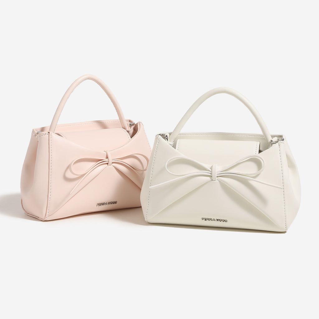Sweet Girls Bow-Knot Handheld Petit sac carré femmes épaule croix corps