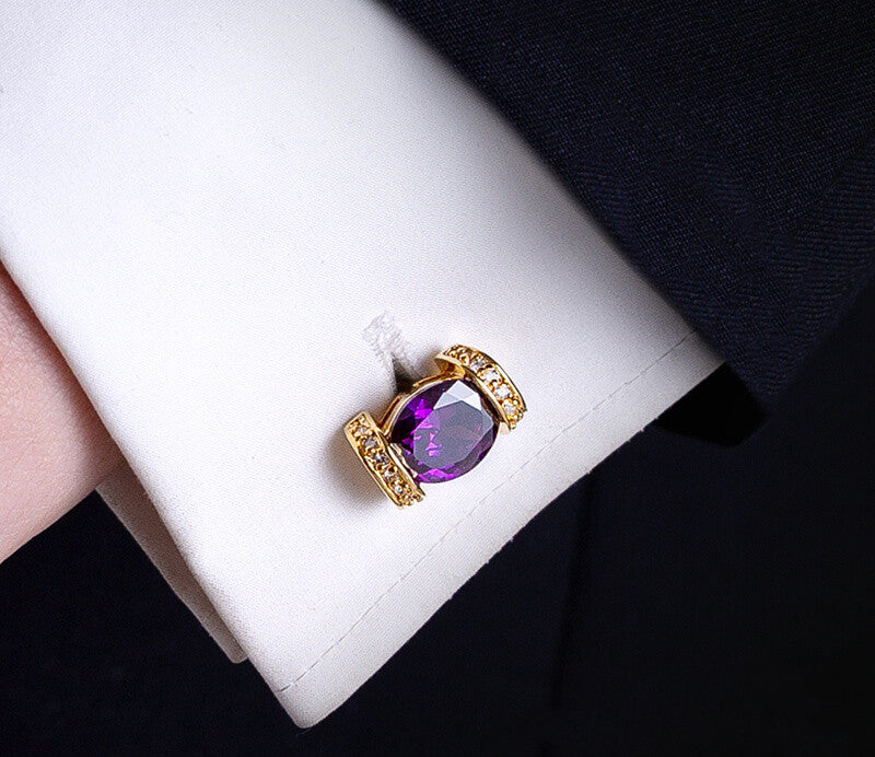 Bouton de manchette pour femme