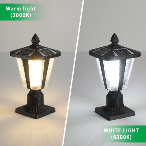 Phares Solar Pilier avec LEDs Dimmables 1-pack - Plates-formes non disponibles- Temu