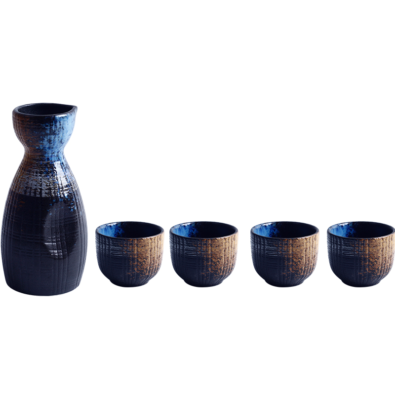 Ensemble de bouteilles en céramique japonaise
