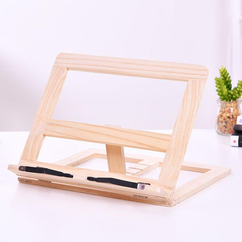 Grand livre de lecture en bois sized créatif Easel