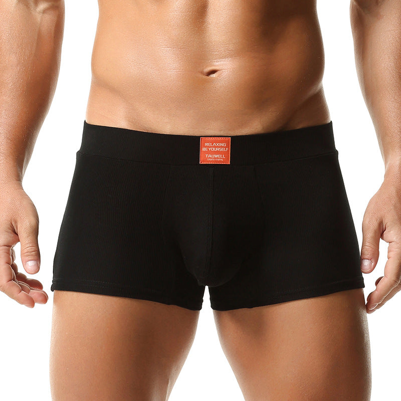 Style Boxer Slip Confortable Mid-to-high Waist Solid Color Minimalist Design