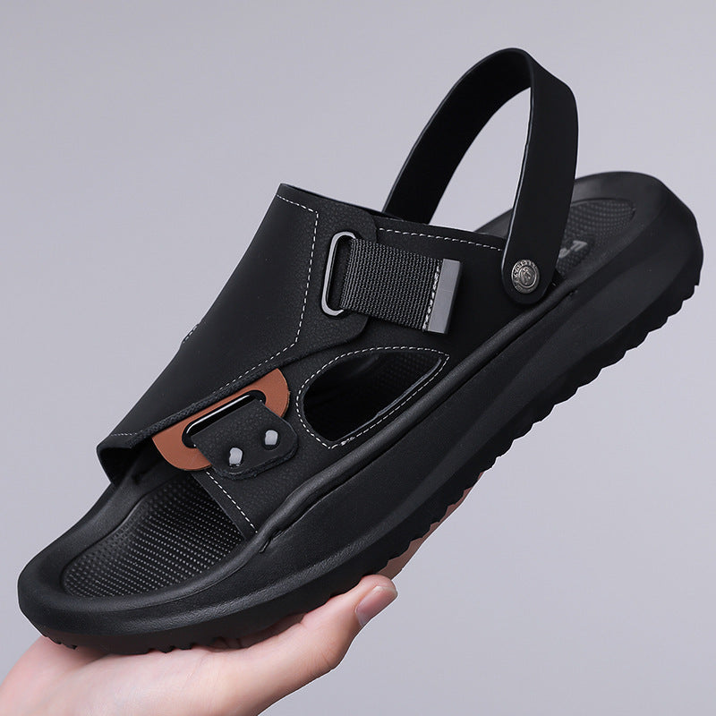 Sandales de taille extra-large pour les hommes Arrivée d'été Soft-soled et Casual