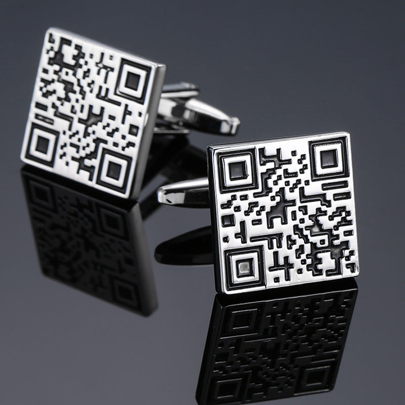 Men's Enamel Craft Vintage Collection Cube Cufflinks