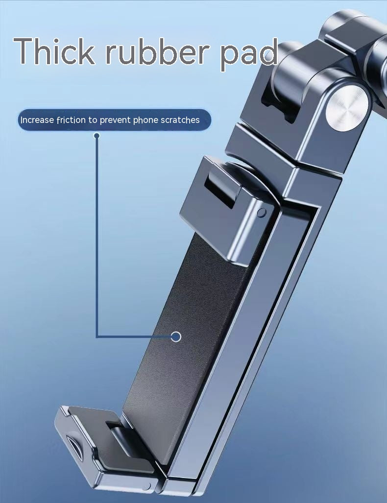 Support portable de téléphone pliable en alliage d'aluminium