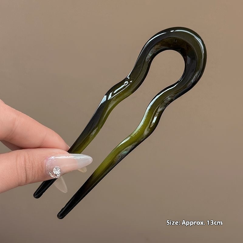 Épingle à cheveux en acrylique pour femmes
