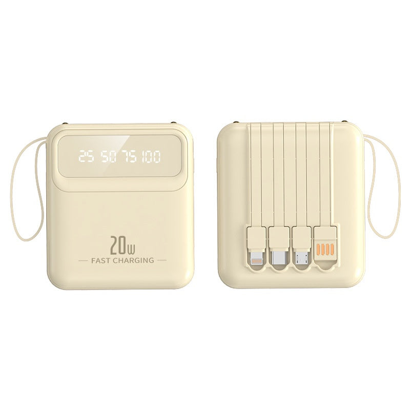 Mini petite grande capacité avec 4 lignes Power Bank