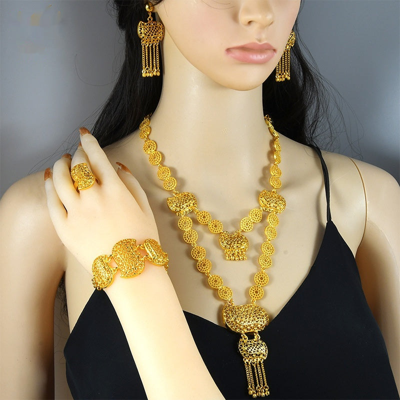 Accessoires de mariage Collier Bracelet Boucles d'oreilles