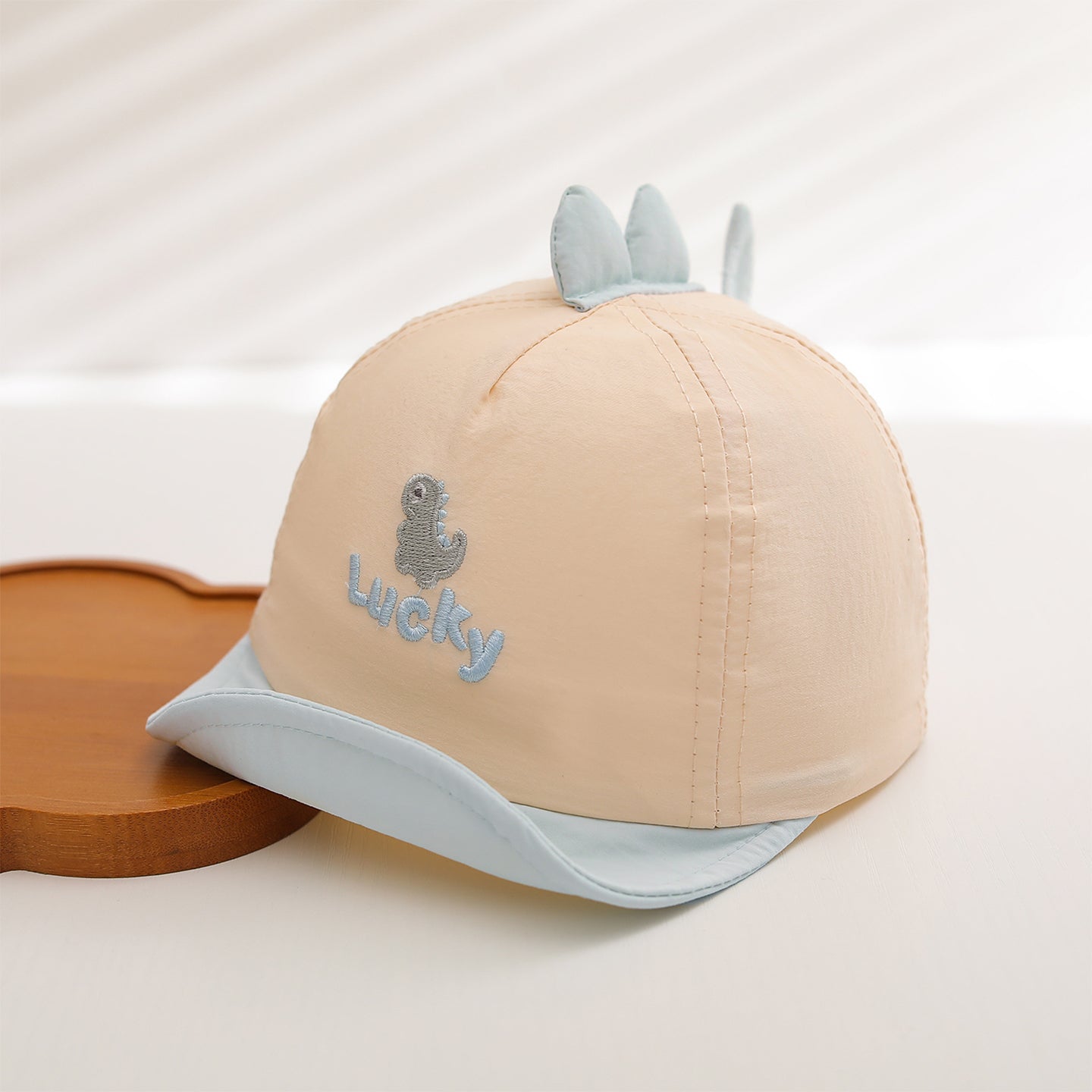 Bouchon de baseball de dinosaure brodé pour bébé - Bouchon de baseball de dinosaure 3D