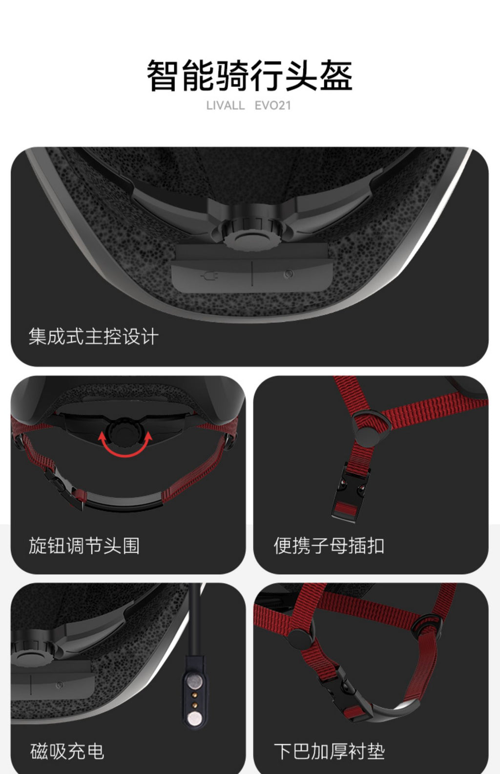 Smart Bicycle Night Riding Safety Casque d'équitation